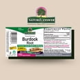 thumbnail image 2 of Natures's Answer Burdock Root Liquid Herbal Extract - Digestive & Detox Support - 1oz Low Alcohol, 2 of 6