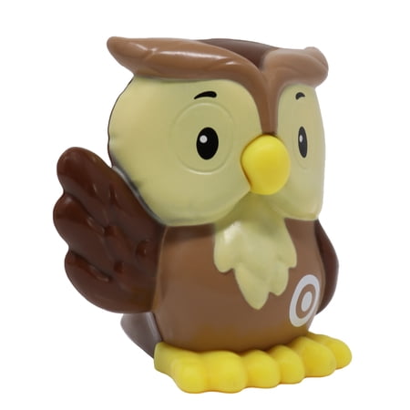 Replacement Part for Collectible Fisher-Price Little People Alphabet Fun Zoo Safari Farm Playset JGR92 - Replacement Letter O Brown and Yellow Owl Figure