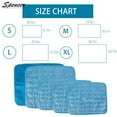 thumbnail image 3 of Spencer Pet Cooling Mat for Dogs Cats Non Toxic Breathable Ice Silk Cooling Pad Blanket for Kennels Crates Sofa Car Seats "X-Large, Blue", 3 of 9