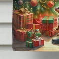 thumbnail image 4 of Miniature Pinscher and Santa Claus House Flag 28 in x 40 in, 4 of 7