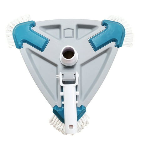 

Reduced！Outdoor Swimming Pool Tool Suction Vacuum Cleaning Brush Manual Triangular Shape