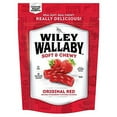 Delicious Red Liquorice and Black Liquorice Wiley Wallaby Set! 2 Bags