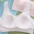 thumbnail image 4 of LYMAYTER Teens Girls Seamless Sports Bra 12-15 Training Top Lightweight Comfort‌ M-4XL, 4 of 8