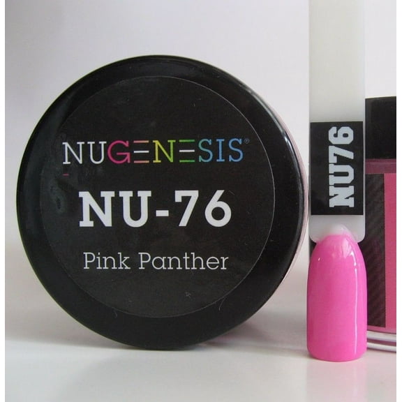 NUGENESIS Nail Color Dip Dipping Powder 1oz/jar - NU76 Pink Panther