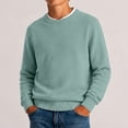 thumbnail image 4 of Vmberlty Toddler Boys Sweaters Kids Solid Color Long Sleeve Crew Neck Knitted Sweaters Soft Warm Basic Pullover Casual Daily Outdoor Children Clothing, 4 of 8