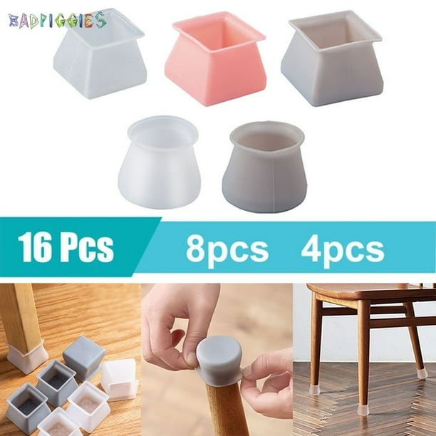 BadPiggies 4 8 16PCS Table Chair Leg  Caps Silicone 