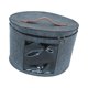 thumbnail image 5 of Caja de almacenamiento para sombreros, caja organizadora redonda de fieltro para sombreros, para sala de estar Gris Medio, 5 of 9