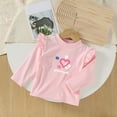thumbnail image 2 of Hessimy Boys and Girls Long Sleeve T Shirts Cotton for Toddler, Little Kids ,(H,6-12 Months), 2 of 3
