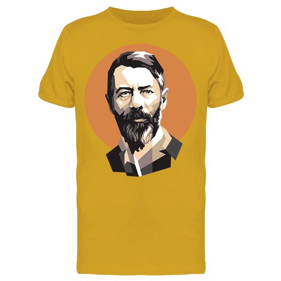Scientist Emile Durkheim  T-Shirt Men -Image by Shutterstock, Male Small
