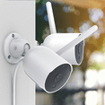 thumbnail image 1 of Refurbished Merkury Innovations MIC-CW253-199W 2 Pack Smart Wi-Fi Outdoor Security Camera HD 1080p, 1 of 2