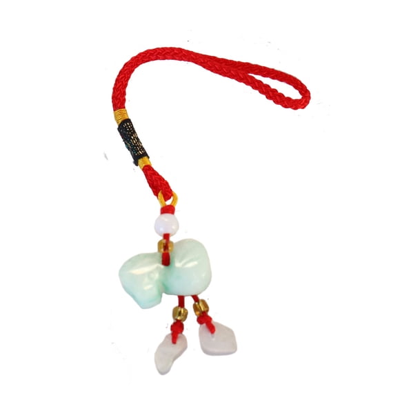 Jade Lucky Charm - Chinese Ox
