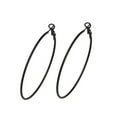 thumbnail image 1 of Sonducket 1 par de pendientes de aro, creativos, delicados, de estilo sencillo, colgantes de orejas, accesorios de decoración, adornos de orejas para Ropa, zapatos y accesorios Miscelánea Negro 8cm Sonducket AP009026-24B, 1 of 6