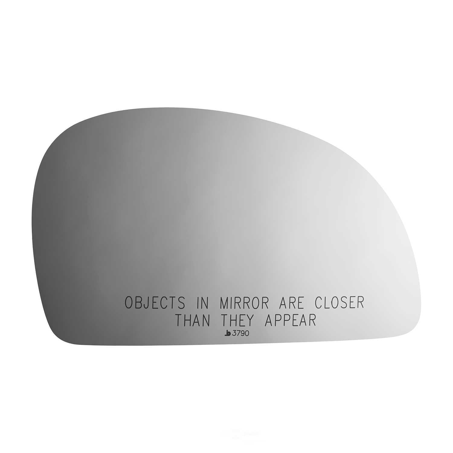 Burco Side View Mirror Replacement Glass - Clear Glass - 3790