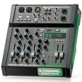 thumbnail image 1 of Mezclador de audio Pyle PMX506 de 6 canales con Bluetooth 5.0 y USB, 1 of 7