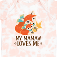 thumbnail image 4 of Inktastic Mamaw Loves Me Grandchild Fox Boys or Girls Baby Bodysuit, 4 of 5