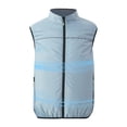 thumbnail image 4 of Leeye Summer Cooling Fan Vest, Rechargeable Air Conditioned Vest with 2 Built-in Fans & 3 Speeds, Lightweight Breathable Outdoor Work Jacket for Men, M, 4 of 4
