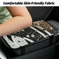 thumbnail image 3 of Yuyamidu Music Note Car Center Console Cover Pad Piano Car Arm Rest Cushion Pad Universal Automotive Interior Accessories Fit for Most Car SUV Van Truck, 3 of 7