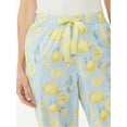 thumbnail image 4 of Joyspun Women's Woven Capri Pajama Pants, Sizes S to 3X, 4 of 5