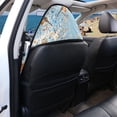 thumbnail image 4 of XYZCANDO Bird and Flowers Car Seat Towel Cover Waterproof, Suitable for Van Truck Seat Car Interior, Terry Cloth Car Seat Covers, for Vans SUVs, 4 of 6