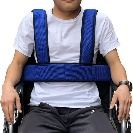 CHIKEN Wheelchair Seat Belt Adjustable Breathable Safety Chest ...