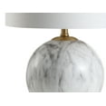 thumbnail image 4 of JONATHAN Y Luna 21.5" Faux Marble Resin LED Table Lamp, White/Brass Gold, JYL1064A, 4 of 7