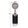 thumbnail image 2 of Recording Mic Cardioid Condenser Microphone Kit with Shock Mount Pop Filter Low Noise High Sensitive Microphone for Vocal Live Streaming Singing Broadcasting Musical Instrumentcondenser mic, 2 of 7