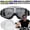 White, variant on OTG Vintage Motorcycle Goggles Fits Over Glasses, Soft Padded Riding Glasses with Anti-Slip Strap