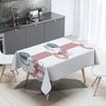 thumbnail image 1 of Fridja Sales Coffee Table Dining Table Tablecloth Polyester Waterproof and Oil Proof Tablecloth Independence Day Decorative Tablecloth Home Decor Clearance, 1 of 6