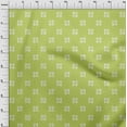 thumbnail image 3 of oneOone Silk Tabby Fabric Square Kasuri Print Fabric BTY 42 Inch Wide, 3 of 4