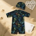 thumbnail image 1 of Kids Swimsuit Cartoon Bathing Suits Toddler Rash Guard Swim Suits Boys 5-6 Years, 1 of 3