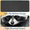 thumbnail image 4 of Raccoon Gaming Mousepad Square, 8.3x9.8 Inch Non-Slip Rubber Bottom Printed Mouse Mat for Office and Gaming, 4 of 6