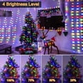 thumbnail image 4 of ZOEYKIMLO Upgraded 128FT 360 LED Christmas Lights Connectable, Memory Function & Timer & 8 Modes, IP64 Waterproof Christmas String Lights for Xmas Tree Holiday Party Garden Decor, 4 of 8