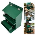 thumbnail image 2 of Product Category Automatic Feeders Squirrel Table Metal Feeder for Outdoor Nature Observation and Patio Use, 2 of 7
