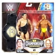 thumbnail image 3 of WWE Hulk Hogan vs Andre the Giant Championship Showdown 2-Pack Action Figures, 3 of 7