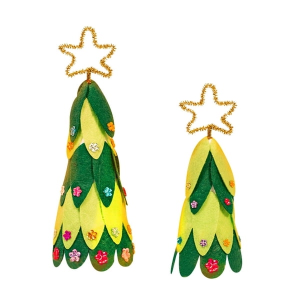 TopLLC Educational Toddler Toys Interactive Kids Toys Christmas Christmas Tree Desktop Decoration DIY Children Package Baby Toys for Age 3+ on Clearance