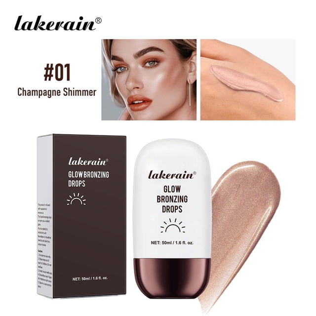 Iluminador para iluminar el tono y contornear el rostro Iluminador líquido 50 ml Alto brillo