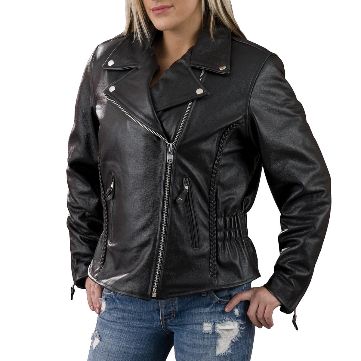 milwaukee leather jacket womens