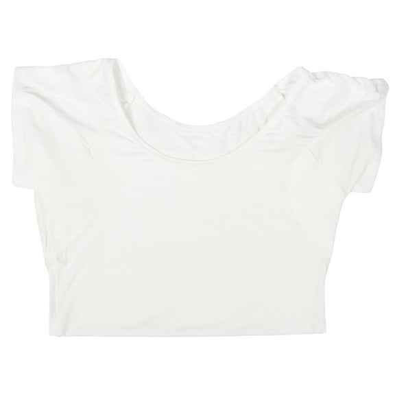 Toyvian White Womens Undershirt Sweat Proof T-Shirt Breathable Cloth Keeps Shirts Dry and Comfortable