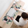 thumbnail image 3 of Long Mouse Pads for Desk,Pioneer Flower Floral Print Pattern Desk Mats on Top Of Desks, Desk Mouse Pad Extra Large with 3mm Non-Slip Base and Stitched Edge for Gaming,Office,Work,Home 31.5"x11.8", 3 of 6