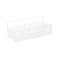 thumbnail image 2 of Cesta De Almacenamiento De Gabinete Cesta De Alambre De Acero Resistente Para Frutas Verduras Bocadillos Blanco L Con Etiqueta Sunnimix Cesta de almacenamiento colgante, 2 of 8