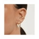 thumbnail image 4 of Pendiente Xtellar Aretes Dorados Corazón Largo Con Zirconia, 4 of 4