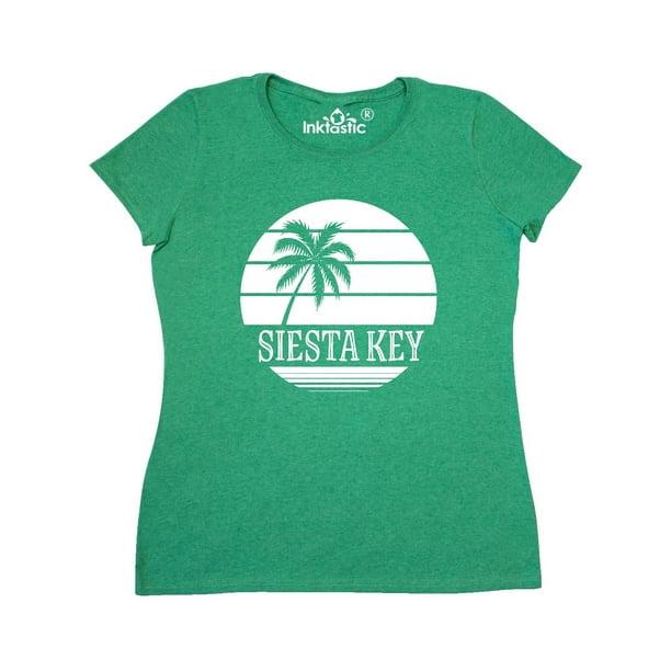 INKtastic Siesta Key Florida Beach Trip Women's TShirt