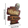 thumbnail image 3 of Halloween Decorations Desktop Ornament Modern Minimalist Style Wooden For Home And Festive Holiday For And Family Elephant Yard Statues Desk Objects Floating Garden Solar Garden Statues Welcome, 3 of 3