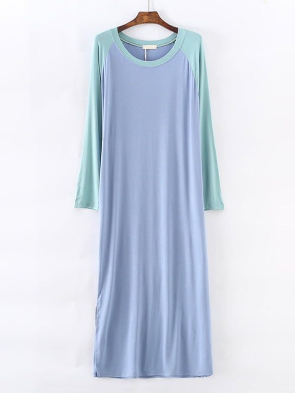 walmart women's long sleeve nightgowns