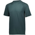 thumbnail image 2 of Holloway Sportswear XL Swift Wicking Tee Graphite 222551, 2 of 2