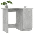 thumbnail image 3 of vidaXL Desk Concrete Grey 100x50x76 cm Engineered Wood, 3 of 5