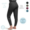 thumbnail image 3 of Hello Mello CuddleBlend Joggers Loose Drawstring Buttery Soft Lounge Pants, Black to Bed X-Large (Women's), 3 of 6
