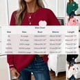 thumbnail image 3 of Fewfanhot Womens Blouses Soft Oversized Solid Sweaters Mock Neck Knit Casual Pullover Trendy Outfits, 3 of 6