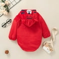 thumbnail image 6 of QISIWOLE Infant Baby Cute New Baby Romper And Cute Autumn Hooded Jumpsuit summer sale, 6 of 9