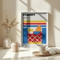 thumbnail image 4 of Negroni Bauhaus Cocktail Framed Art Modern Wall Decor, 4 of 15